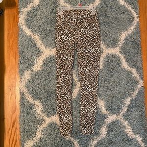 American Eagle Leopard Print 00 Jeans